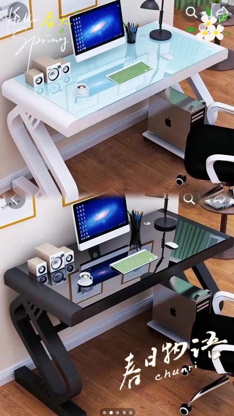 简约与实用并存 带键盘托电脑桌，提升居家办公与设计的舒适体验